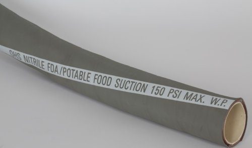 Grey Food Transfer Hose