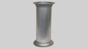 Aluminum Dig Tubes 120 Wall - 6" Flat Flange x Flat Flange