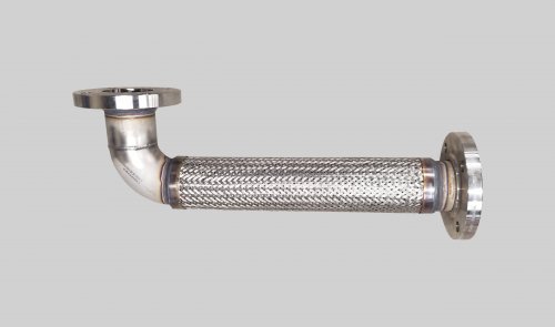 Stainless Steel Elbow Assembly - Flange x Flange