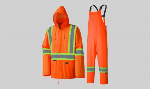 Lightweight Waterproof Safety Rainsuit